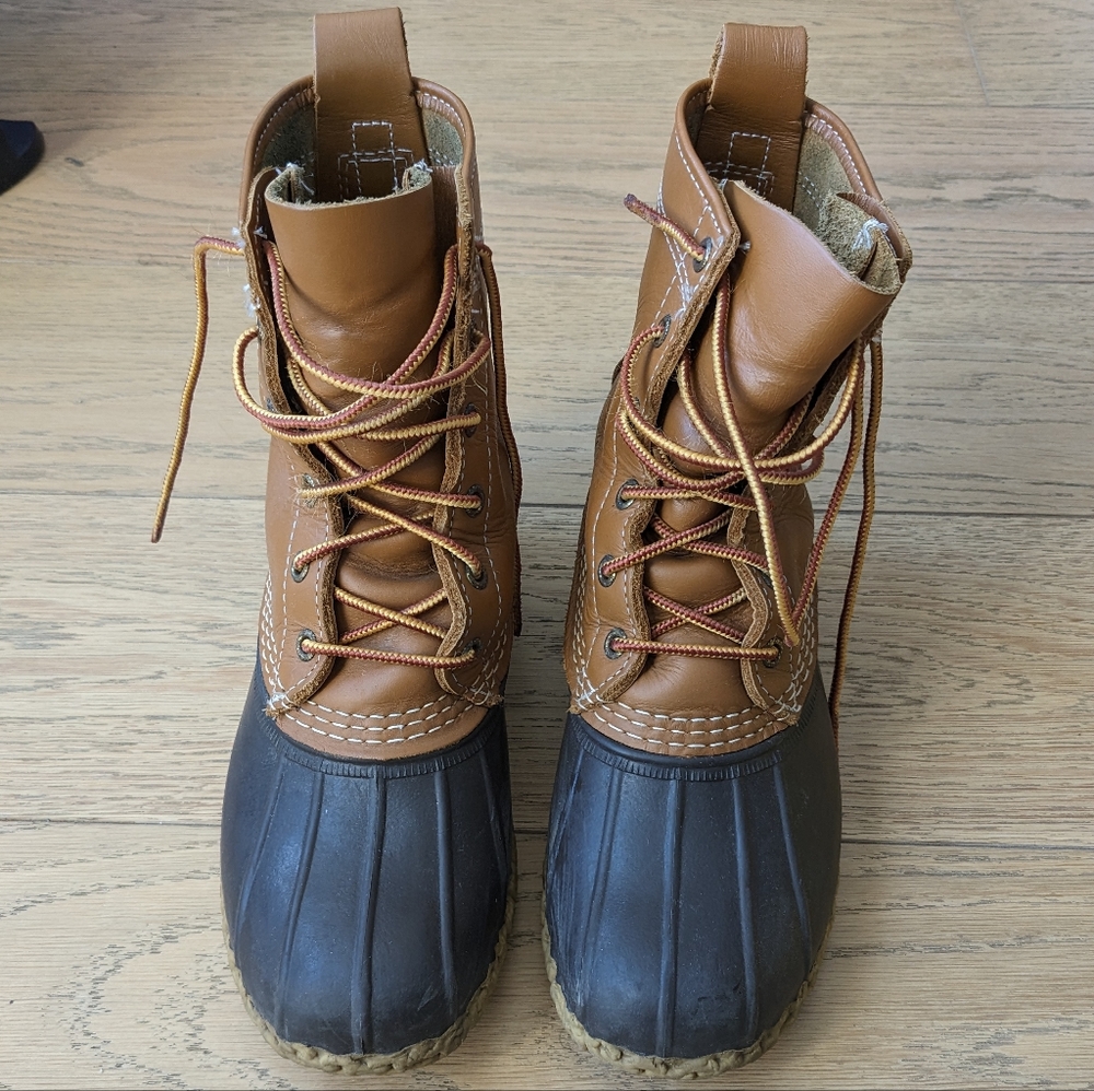 LL Bean duck boots 8" thinsulate